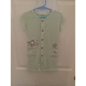 Disney Baby Pixar Toy Story Infant Romper, Green, Toddler‎  18 Months